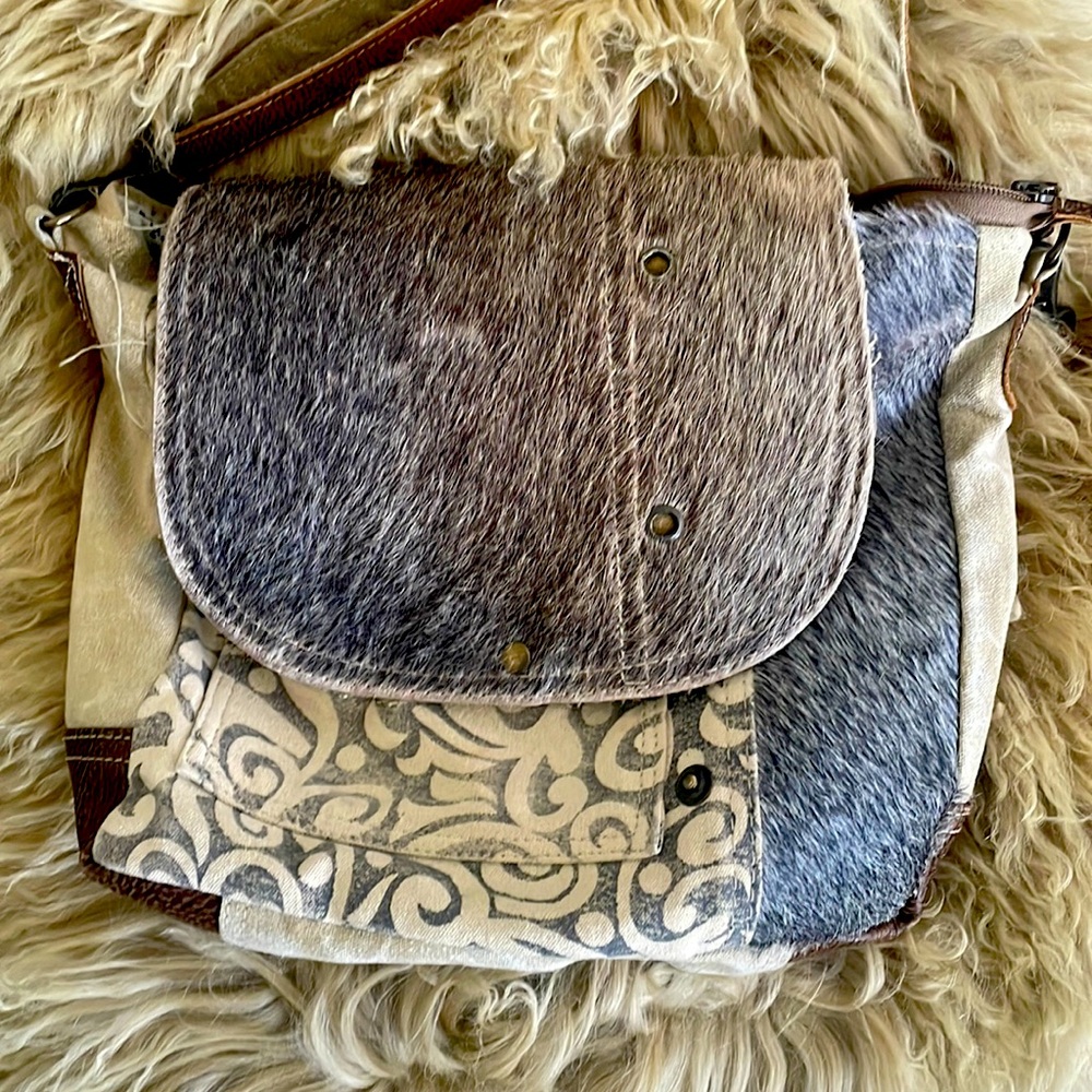 Cowhide Myra Bag